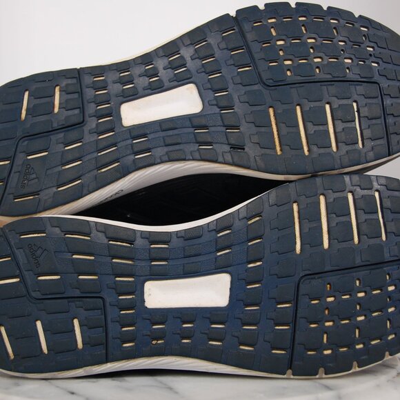 Adidas Mens Cloudfoam Ortholite Running Sneaker Shoes Blue White BB4659 Size 11 - Picture 11 of 13